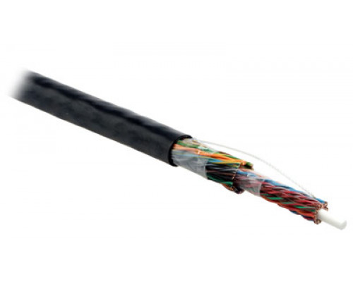 Кабель многопарный Hyperline, U/UTP, 50 пар., кат. 5, Ø 22,8мм, PE, снаружи зданий, цвет: чёрный