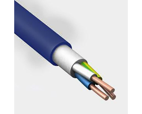 Кабель силовой Русский свет, ВВГ-нг(А)-LS, 3 х 1,5мм², PVC, бухта, 100 м, (код:1566258), цвет: синий