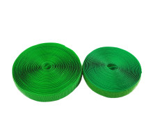 Лента липучая BNH, 20 мм Ш, 5 000 мм Д, материал: полиамид тканное плетение, цвет: зелёный