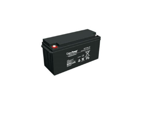 Аккумулятор для ИБП CyberPower, 285х195х495 мм (ВхШхГ),  Необслуживаемый свинцово-кислотный,  12V/150 Ач, цвет: чёрный, (GP150-12)