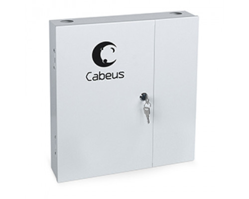 Cabeus FO-WL-16ST-K Бокс оптический настенный на 16 ST(FC) со сплайс-кассетой (без пигтейлов и проходных адаптеров)