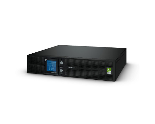 ИБП CyberPower Professional Rackmount, 1000ВА, онлайн, в стойку, 433х388х88 (ШхГхВ), 230V, 2U,  однофазный, (PR1000ELCDRT2UA)