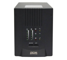 ИБП Powercom Smart King PRO+, 3000ВА, линейно-интерактивный, напольный, 170х450х226 (ШхГхВ), 230V,  однофазный, Ethernet, (SPT-3000)