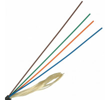 Кабель ВО Lanmaster Loose tube,  2хОВ, OS2 9/125, нг(А)-HF, Ø 4,3мм, универсальный, небронированный, цвет: чёрный, арамидные нити