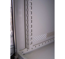 Направляющая TWT Lite, вертикальный, 12U, для настенных шкафов, сталь, цвет: серый