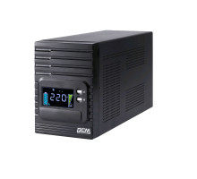 ИБП Powercom Smart King PRO+, 1000ВА, lcd дисплей, линейно-интерактивный, напольный, 140х380х210 (ШхГхВ), 155-300V,  однофазный, (SPT-1000-II LCD)