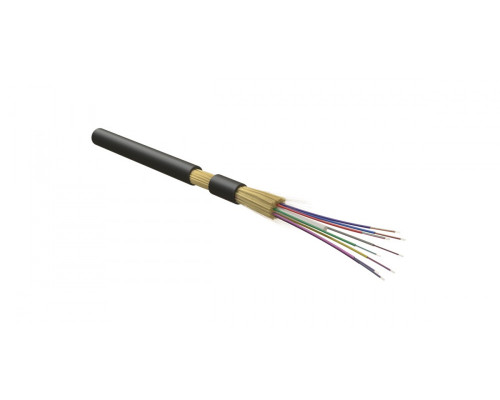 Кабель ВО Hyperline FO-MB-IN/OUT Micro-Bundle,  96хОВ, OM3 50/125, LSZH, Ø 7,6мм, универсальный, небронированный, цвет: чёрный