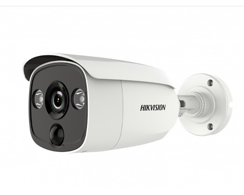 Сетевая IP видеокамера HIKVISION, bullet-камера, улица, 1/3’, ИК-фильтр, цв: 0,005лк, фокус объе-ва: 2,8мм, цвет: белый, (DS-2CE12D8T-PIRL (2.8mm))