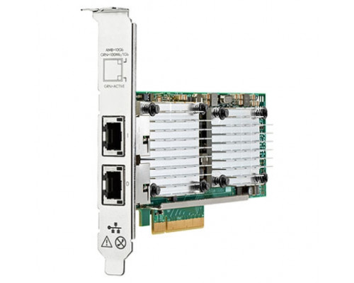 Адаптер HP 530T, 2x10Gb, PCIe(2.0), Broadcom, Gen8, 656596-B21