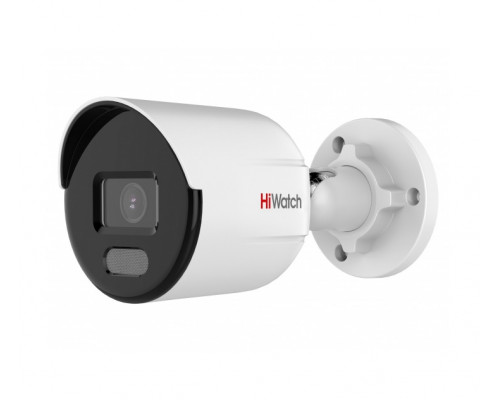 Сетевая IP видеокамера HiWatch, корпусная, улица, 2Мп, 1/2,8’, 1920х1080, цв:0,001лк, об-в:4мм, DS-I250L(B) (4 mm)