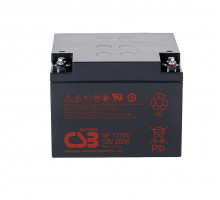 Аккумулятор для ИБП CSB Battery GP, 125х175х166 мм (ВхШхГ),  необслуживаемый свинцово-кислотный,  12V/26 Ач, (GP 12260)