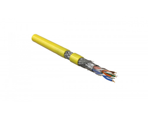 Кабель витая пара Hyperline SFUTP4-C5E-P26-IN-LSZH, LSZH (нг(A)-HF), SF/UTP, кат. 5е, проводник Ø 0,48мм, 305м, коробка, тип прокладки: внутри зданий,
