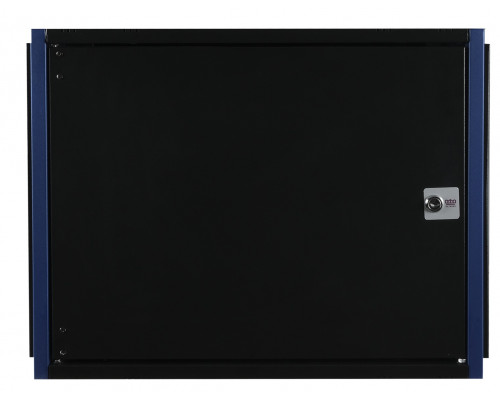 Шкаф телекоммуникационный настенный Datarex, 19&quot;, 9U, 357х600х450 мм (ВхШхГ), дверь: металл, разборный, цвет: чёрный