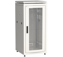 Шкаф серверный напольный ITK LINEA N, IP20, 24U, 1250х600х800 мм (ВхШхГ), дверь: перфорация, боковая панель: сплошная съемная, разборный, цвет: серый