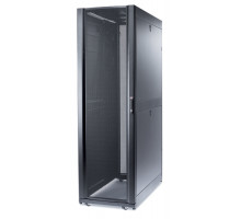 Шкаф серверный напольный APC NetShelter SX, IP20, 48U, 2258х600х1200 мм (ВхШхГ), дверь: перфорация, боковая панель: сплошная съемная, цвет: чёрный