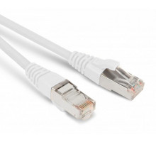 Шнур комм. Hyperline, кат. 6, экр., SF/UTP, RJ45/RJ45, LSZH, AWG26 10м, белый