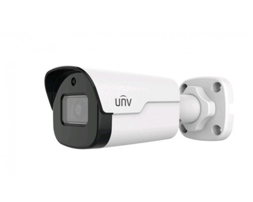 Сетевая IP видеокамера Uniview, bullet-камера, улица, 2Мп, 1/2,8’, 1920х1080, 30к/с, ИК, цв:0,001лк, об-в:2,8мм, IPC2122SB-ADF28KM-I0-RU