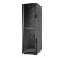 Шкаф телекоммуникационный напольный APC NetShelter SX, IP22, 42U, 1991х600х1070 мм (ВхШхГ), дверь: перфорация, цвет: чёрный