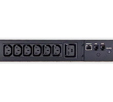 Блок силовых розеток Eurolan, IEC 320 C13 х 30, IEC 60320 С19 х 12, вход IEC 309 32A 3P+N+PE, шнур 3 м, 1890х56х80 мм (ВхШхГ), 32А, чёрный
