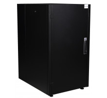 Шкаф телекоммуникационный напольный Datarex, IP20, 20U, 1033х600х800 мм (ВхШхГ), дверь: металл, боковая панель: сплошная съемная, разборный, цвет: чёр