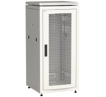 Шкаф серверный напольный ITK LINEA N, IP20, 24U, 1250х600х600 мм (ВхШхГ), дверь: перфорация, боковая панель: сплошная съемная, разборный, цвет: серый