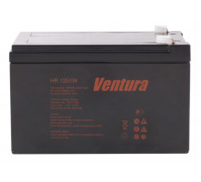 Аккумулятор для ИБП Ventura HR, 94х151х98 мм (ВхШхГ),  Необслуживаемый свинцово-кислотный,  12V/12 Ач, цвет: чёрный, (HR 1251W)