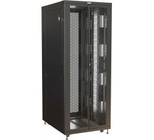 Шкаф серверный напольный Hyperline TSR, IP20, 47U, 2282х600х1000 мм (ВхШхГ), дверь: двойная распашная, перфорация, боковая панель: сплошная съемная, с