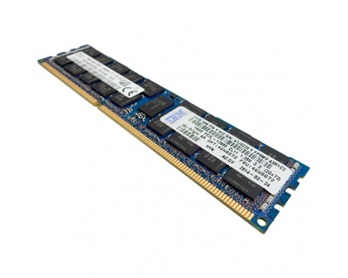 Оперативная память IBM 16GB (1x16GB, 2Rx4, 1.35V) PC3L-12800 ECC DDR3-1600 RDIMM, 46W0672, 46W0674