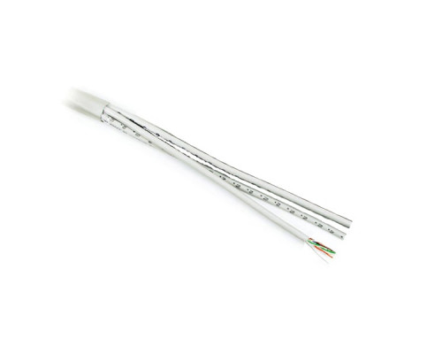 Кабель многопарный Hyperline, U/UTP, 12 пар., кат. 5, LSZH, внутри зданий, цвет: серый