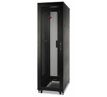 Шкаф серверный напольный APC NetShelter SV, 42U, 2057х600х1060 мм (ВхШхГ), дверь: перфорация, боковая панель: сплошная съемная, цвет: чёрный