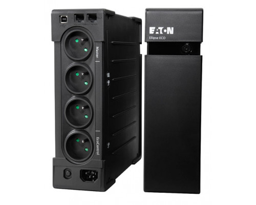 ИБП Eaton Ellipse ECO, 650ВА, usb кабель в комплекте, линейно-интерактивный, универсальный, 81х235х263 (ШхГхВ), 230V, 2U,  однофазный, Ethernet, (EL65