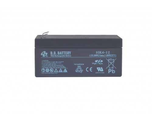 Аккумулятор для ИБП B.B.Battery HR, 60х67х134 мм (ВхШхГ),  необслуживаемый электролитный,  12V/3,5 Ач, (BB.HR 4-12)