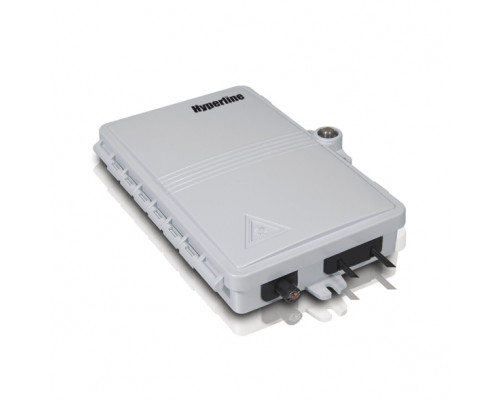 Бокс оптический Hyperline FO-WBI(P), портов: 2, SC/LC (duplex), 2 хОВ, 1U, 30х102х167 мм (ВхШхГ), (FO-WBI-2A-GY)