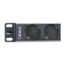 Блок евророзеток для 10" шкафов 16А Cabeus PDU-4P-2EU 4 розетки