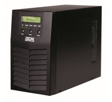 (Архив)ИБП Powercom MACAN, 2000ВА, онлайн, напольный, 6 х, АКБ: 12v 7ah, 190х386х332 (ШхГхВ), 230V,  однофазный, Ethernet, (MAS-2000)