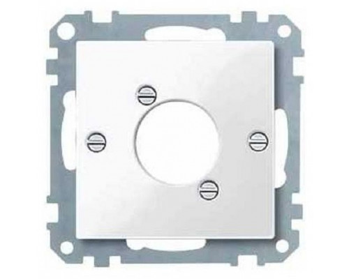 Лиц. панель розеточная Merten System M, 1х XLR, плоская, внутренняя, цвет: активный белый (MTN468025)