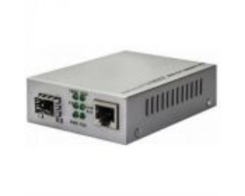 Медиаконвертер BOUZ, 10/100/1000-Base-T - 100/1000Base-FX, Tx/Rx: 1310/1550нм, БП DC