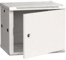 Шкаф навесной ITK LINEA W, 19&quot;, 9U, 500х600х600 мм (ВхШхГ), дверь: металл, разборный, цвет: серый