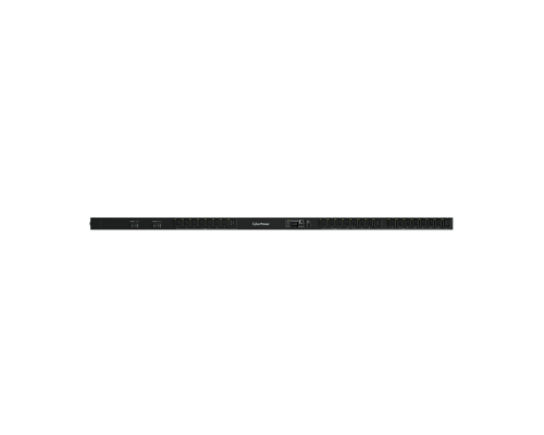 Блок силовых розеток CyberPower Switched, IEC 320 C13 х 21, IEC 60320 С19 х 3, вход IEC 60309, шнур 3 м, 1665х56х48 мм (ВхШхГ), 32А, RJ45, ЖК-дисплей,