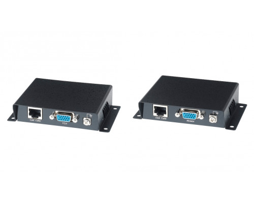 Комплект SC&T, RJ45, приёмник+передатчик, D-sub 15, (TTP111VGA)