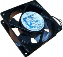 Вентилятор TWT, потолочный, 220-250V, 1U, 38х120х120 мм (ВхШхГ), вентиляторов: 1, 39 дБ, поток: 143 м3/ч, для настенных шкафов, цвет: чёрный
