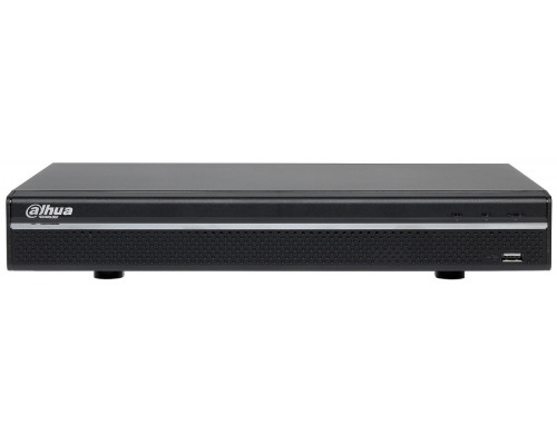 Видеорегистратор Dahua XVR-S2, каналов: 16, H.264+/H.264, 1x HDD, звук Да, порты: HDMI, 2x USB, VGA, память: 8 ТБ, питание: DC12V, гибридный 1080P, с