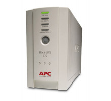 ИБП APC Back-UPS, 500ВА, линейно-интерактивный, напольный, 91х284х165 (ШхГхВ), 230V,  однофазный, (BK500EI)