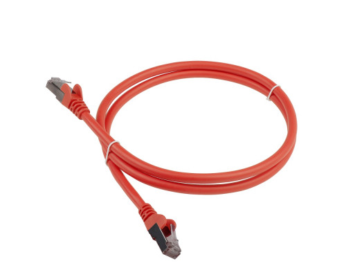 Шнур комм. Lanmaster, кат. 6, экр., FTP, RJ45/RJ45, LSZH, AWG26, 1.5м, оранжевый