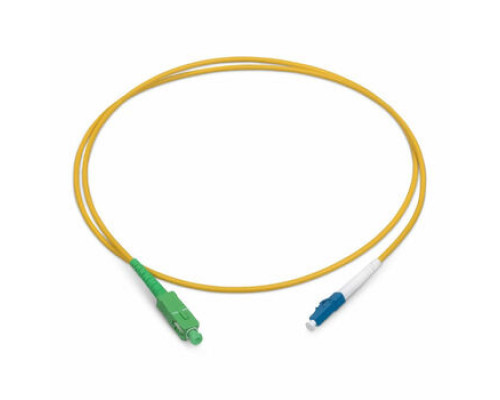 Оптический патч-корд Cabeus FOP(s)-9-SC/APC-LC/UPC-10m