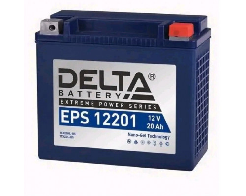 Аккумулятор для ИБП Delta Battery EPS, 154х87х176 мм (ВхШхГ),  необслуживаемый свинцово-кислотный,  12V/18 Ач, (EPS 12201)