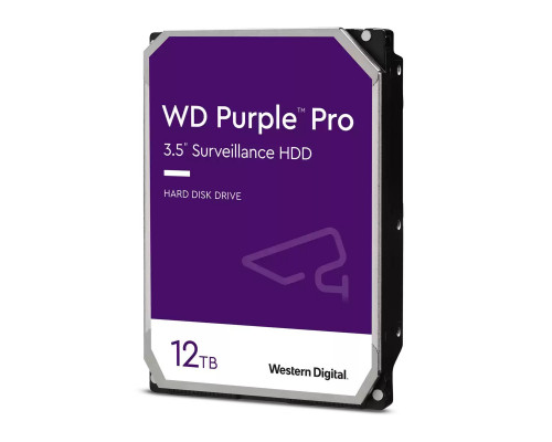 Жёсткий диск WD Purple Pro, 12 ТБ, SATA, 7 200 rpm, WD121PURP