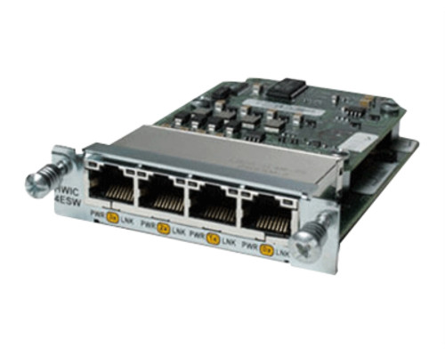 Модуль Cisco HWIC-4ESW-POE USED