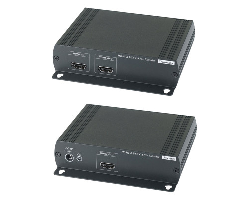 Удлинитель SC&T, HDMI (Type A), USB, RJ45, (HKM01E)