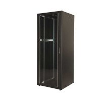 Шкаф телекоммуникационный напольный Lande DYNAmic Basic, IP20, 47U, 2232х800х800 мм (ВхШхГ), дверь: стекло, боковая панель: сплошная съемная, разборны